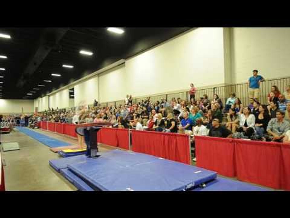 Carly Bauman - Vault 1 - 2016 Women's Junior Olympic Championships