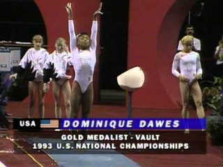 Dominique Dawes - Vault 1 - 1994 Hilton Challenge - Women