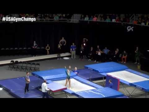 Shaylee Dunavin - Compulsory - 2016 USA Gymnastics Championships - Prelims