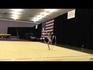 Nicole Kaloyanov - Ribbon - 2012 Rhythmic Nationals - Junior - Day 1