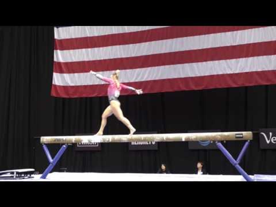 Brenna Dowell- Balance Beam - 2016 P&G Gymnastics Championships – Sr. Women Day 1