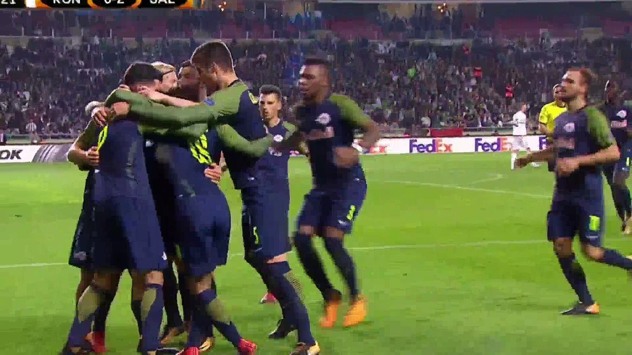 Munas Dabbur Goal HD - Konyaspor 0 - 2 Salzburg - 19.10.2017 (Full Replay)