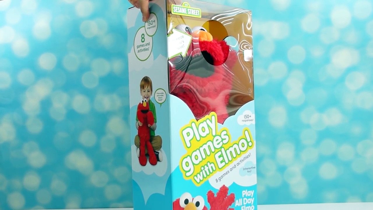 Elmo Play All Day Elmo Unboxing