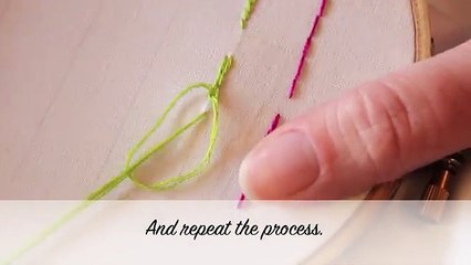 7 Basic Embroidery Stitches | 3and3quarters