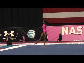 Amoree Lockhart – Floor Exercise – 2015 Nastia Liukin Cup