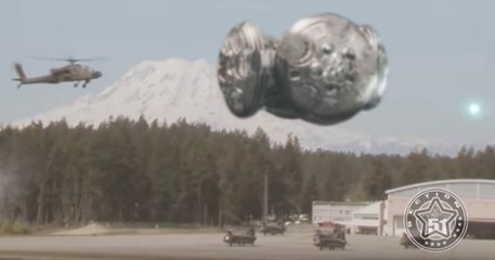 UFO Vaza Video de OVNI em Montana EUA em Março de 2017