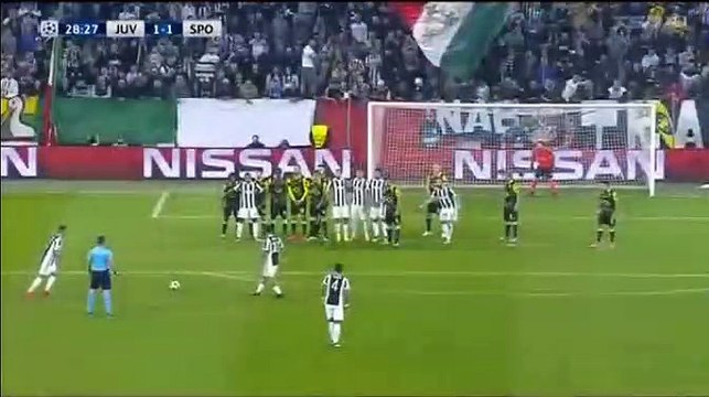 Miralem Pjanic Goal HD - Juventus	1-1	Sporting 18.10.2017