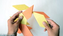 How to make a Transforming Ninja Star | Easy | Tutorial