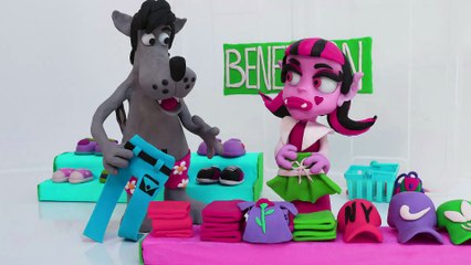 BAD BABY Pranks ELSA _ Disney Frozen Stop Motion Videos Play Doh Animations