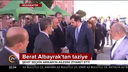 Berat Albayrak'tan taziye