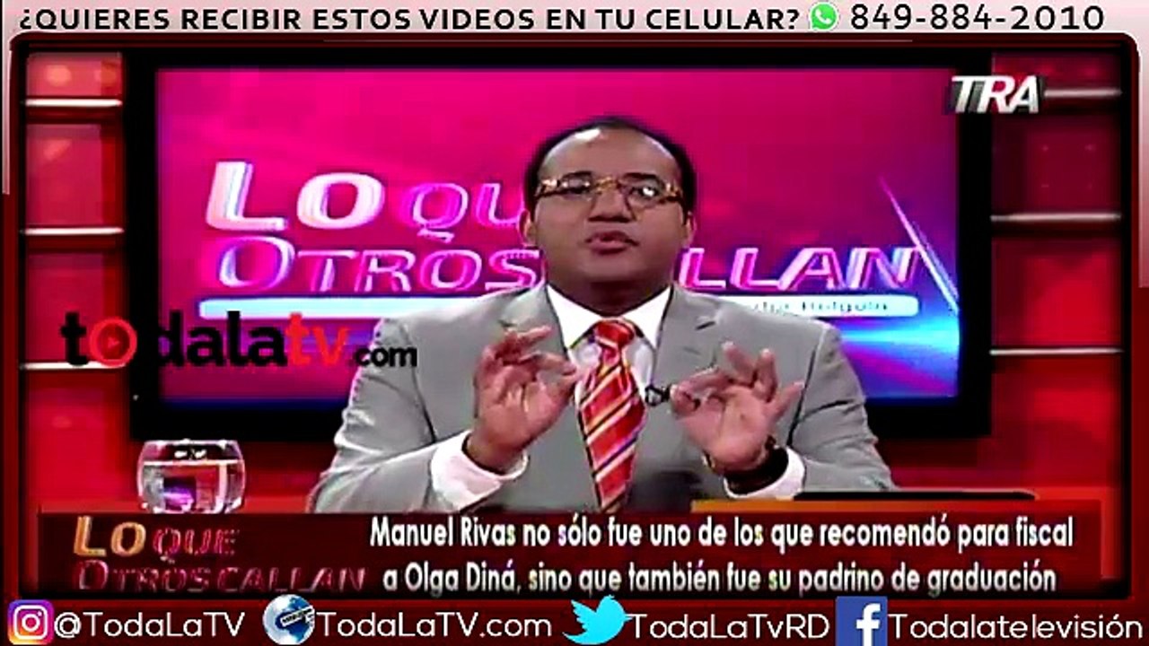 Salvador Holguín: Danilo quita a Olga Diná del caso de Yuniol Ramírez-Lo Que Otros Callan-Video