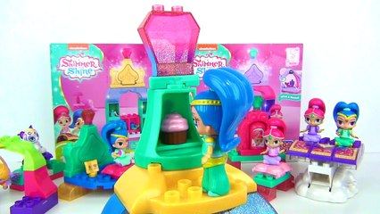SHIMMER and SHINE Megabloks Full Set, Build Construct LEGO Genie Magic Outfit, Vanity Mermaid / TUYC