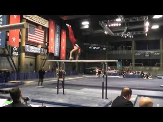 Kevin Baker - Parallel Bars - 2013 Winter Cup Prelims