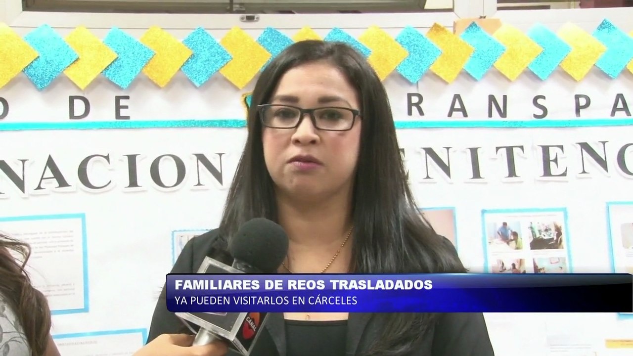 Familiares de reos trasladados ya pueden visitarlos en cárceles