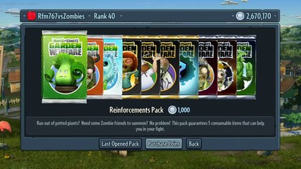 Plants vs. Zombies: Garden Warfare - Legends of the Lawn Sticker Pack PARTY! (3 MILLION coins!)