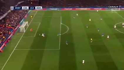 Edin Dzeko  Goal HD -Chelsea	2-2	AS Roma 18.10.2017
