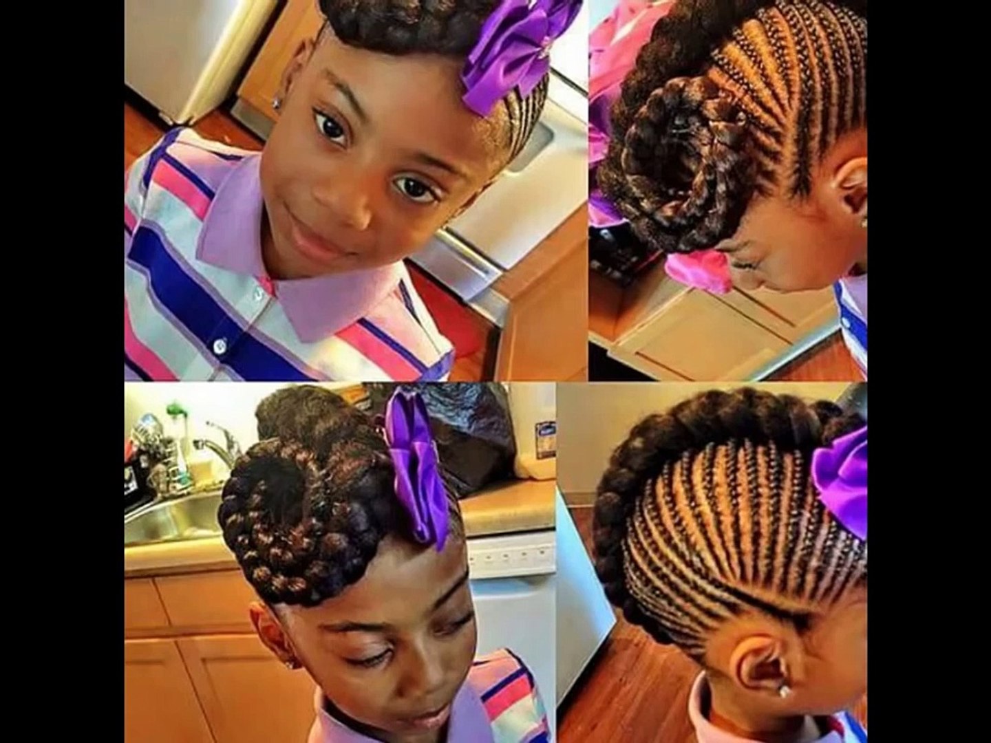 Braided Cornrow Hairstyles For Kids You Will Love Them All