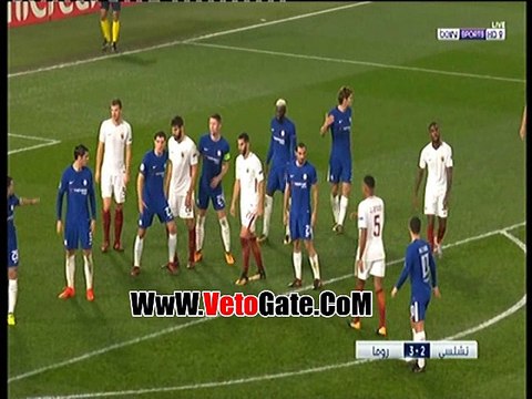 دجيكو يتقدم بالهدف الثالث لـ روما فى تشيلسى