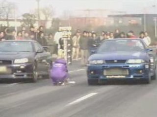 NISSAN skyline (+800cv)...Finale RUN.....R33 vs R34