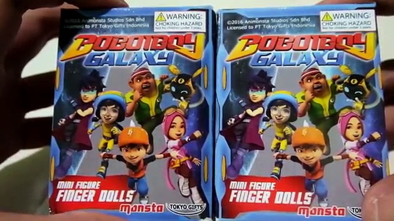 Unboxing Mainan Baru Boboiboy galaxy