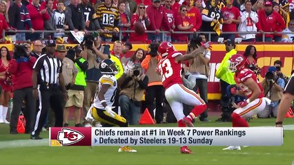 Chiefs hold strong at No. 1 despite Week 6 loss