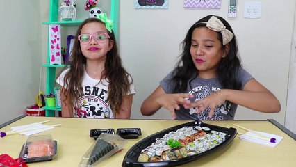 EXPERIMENTANDO COMIDA JAPONESA PELA PRIMEIRA VEZ! - JULIANA BALTAR