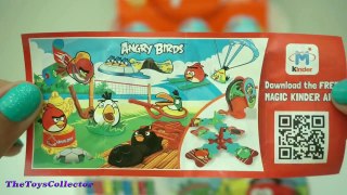 24 NEW ANGRY BIRDS Surprise Kinder Eggs LIMITED EDITION Huevo Sorpresa Toys Collector
