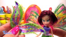 Winx Club Tecna Sürpriz Yumurta Oyun Hamuru - Winx Oyuncakları Shopkins LPS MLP Frozen