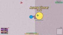 KILLING AN ARENA CLOSER! FROZEN ARENA CLOSER? (Diep.io Sandbox)