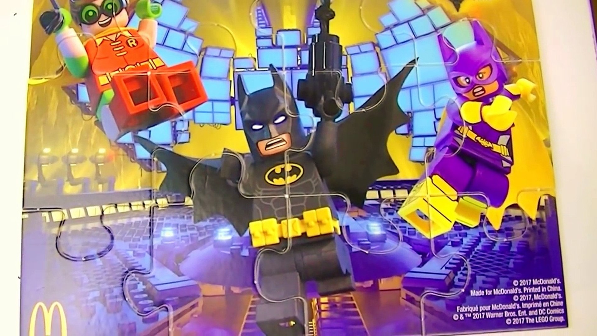 Lego Batman: La Película en la Cajita Feliz de McDonalds The Lego Batman Movie Happy Meal McLanche – Видео Dailymotion