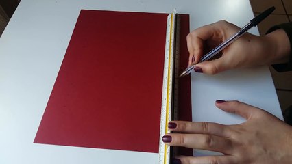 TUTORIAL - COMO HACER UNA CAJA DE PAPEL CON TAPA !!