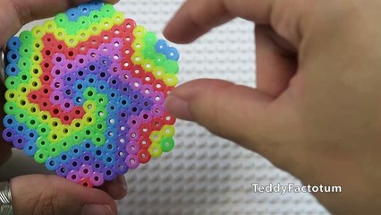 TUTORIAL: ASTUCCIO RAINBOW con HAMA BEADS || Back To School (collab. Perlinedastirare.it)