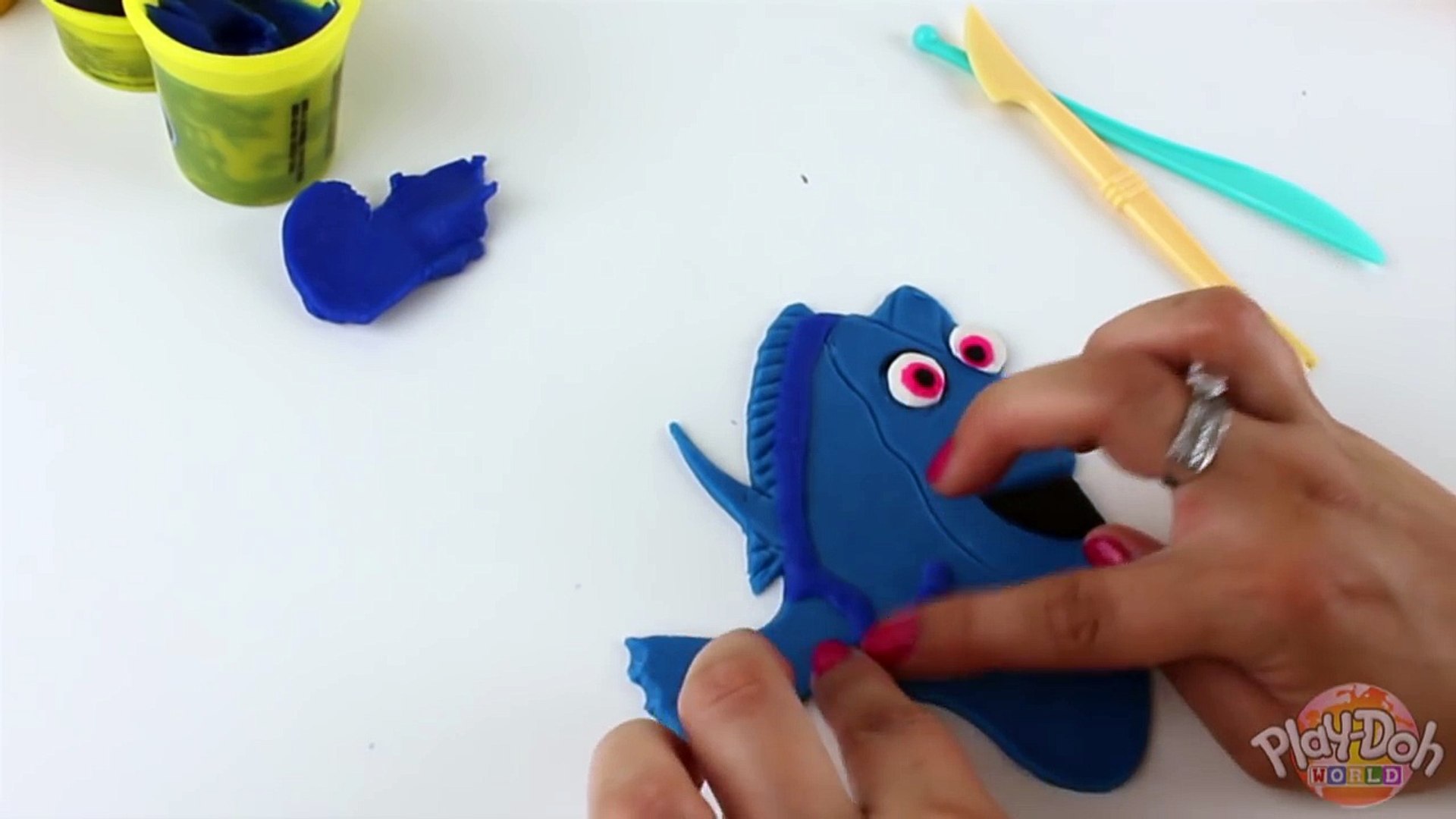 play doh fish