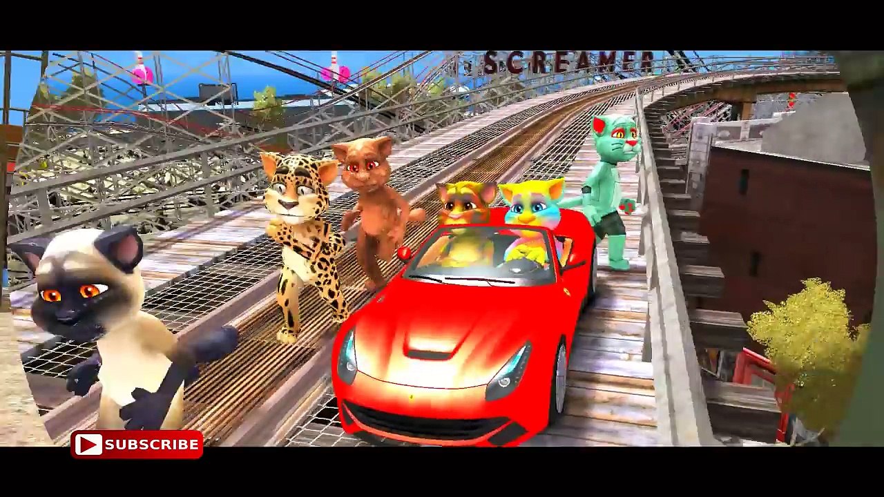 COLORS TOM & SUPER LONG CARS FUN LIMO PARTY Hero FUN Movie + Children Songs