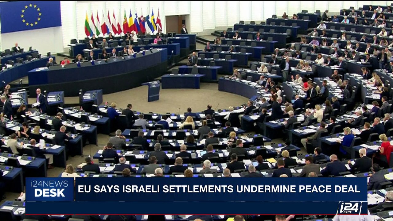 i24NEWS DESK | EU says Israeli settlements undermine peace deal | Wednesday, October 18th 2017