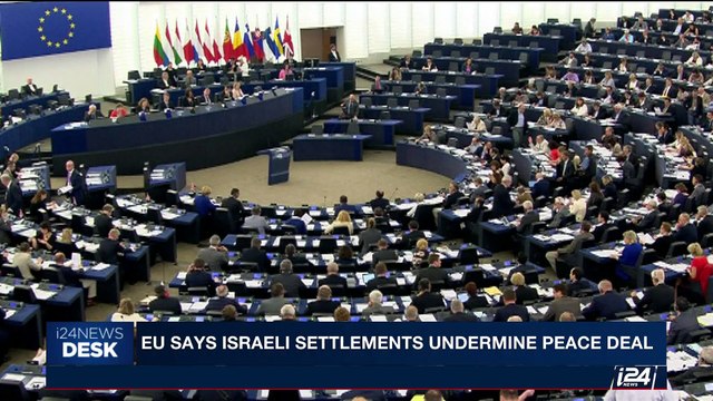 i24NEWS DESK | EU says Israeli settlements undermine peace deal | Wednesday, October 18th 2017