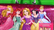 Disney Princess Enchanted LIP GLOSS Case! 30 Cotton Candy Scented Glosses! SHOPKINS FUN