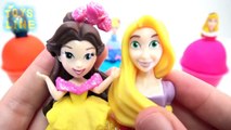 Play-Doh Disney Princess Sofia Frozen Ice Cream Scoops Surprise Eggs Learn Colors Finger Family