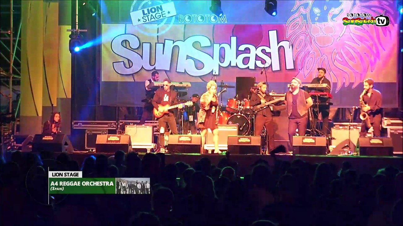 A4 REGGAE ORCHESTRA live @ Lion Stage 2017