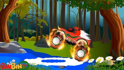 Good vs Evil | Superman Monster Truck | Scary Monster Trucks For Children | Learn Street Vehicles