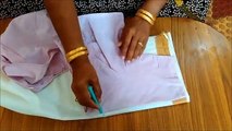 Blouse Cutting in Tamil | Easy Way to Learn Blouse Cutting | Simple Blouse Cutting Method