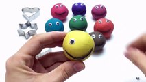 Play Dough Smiley Face - Play & Learn Colours With Playdough Smiley Faces Fun And Creative For Kids