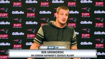 Rob Gronkowski Gives Advice To Gordon Hayward As He Undergoes Rehab On Injury