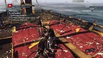Assassins Creed 4 (Black Flag): Destorying Hunter Ships (Max Wanted Level!)