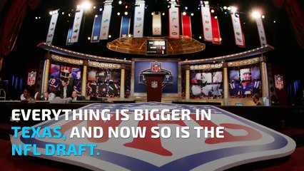 The NFL Draft will be in Dallas this year