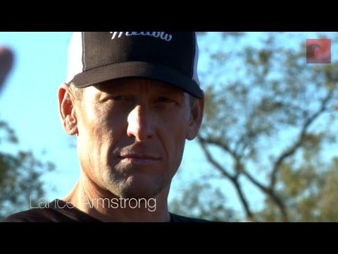 Lance Armstrong Attempts The Beer Mile