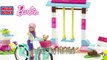 Mega Bloks Barbie Fab Park Barbie Doll Bicycle Scooter Barbie Lego| TheChildhoodLife