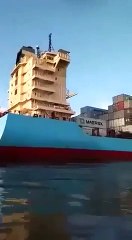 Pusher tug sank in collision with container ship Mercosul Santos on Amazon river