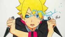 Speed Drawing - How to Drawing Boruto New Eye Power - Boruto Next Generation1  [HD]