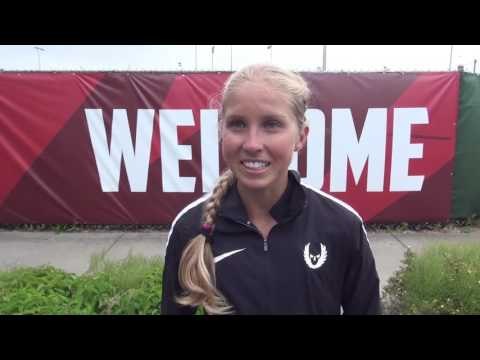 Jordan Hasay talks 5K prelims, high school phenoms